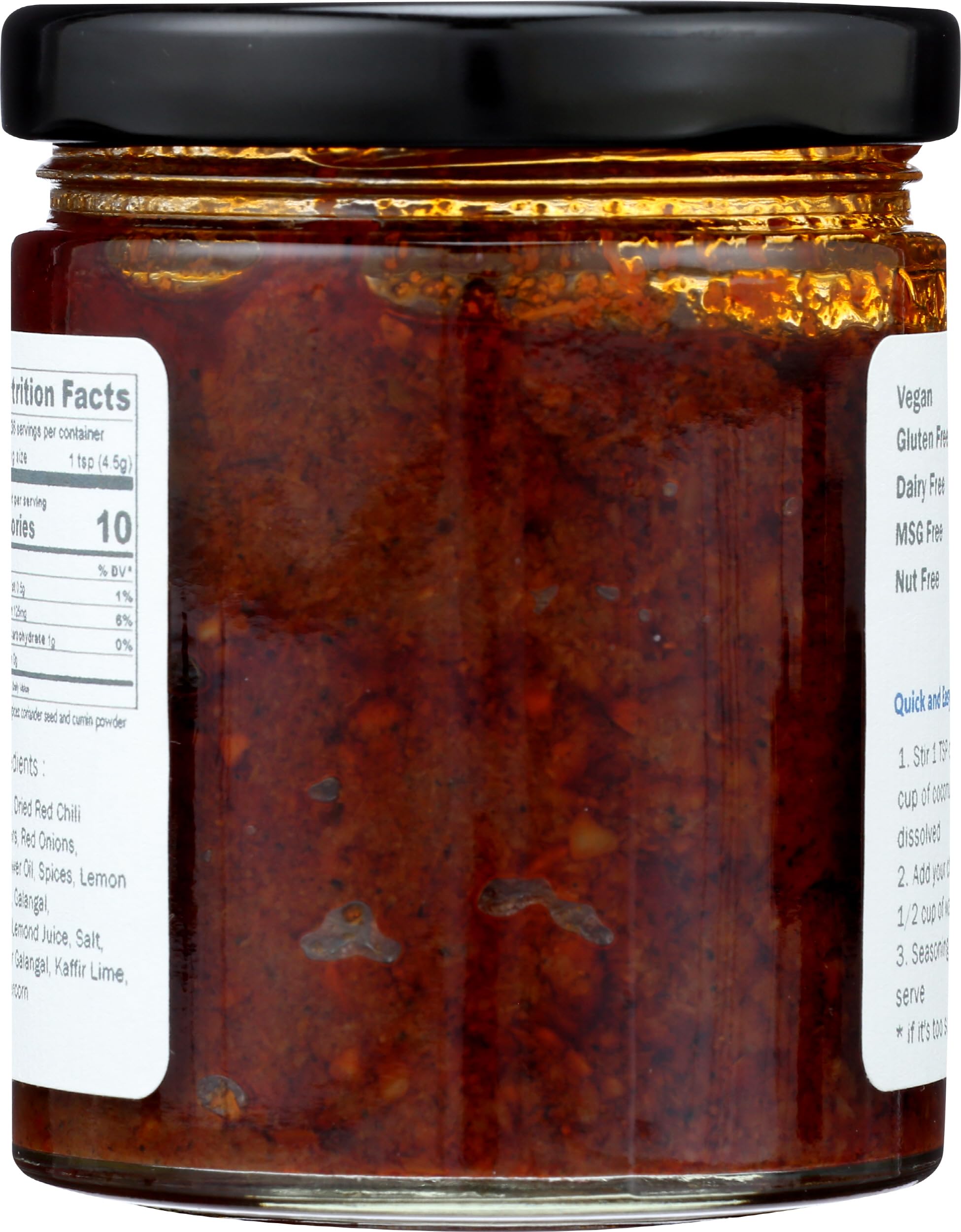 Authentic Thai Panang Curry Paste - 6.5 oz (184g) | Premium Gluten-Free & Vegan Curry Sauce for Cooking Thai Food at Home | Perfect for Stir-Fries, Soups, and Traditional Panang Curry Dishes