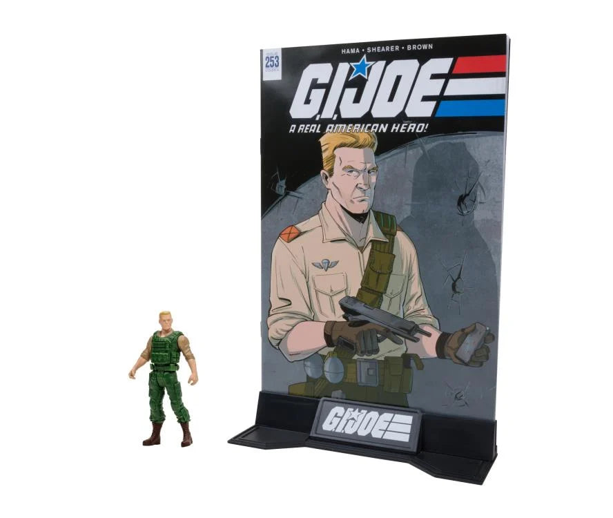 G.I. Joe Page Punchers Duke & Snake Eyes Action Figure 2-Pack with Exclusive Comic Book - Collectible Toys for Fans, Gifts for Kids & Adults, Display for Home & Office