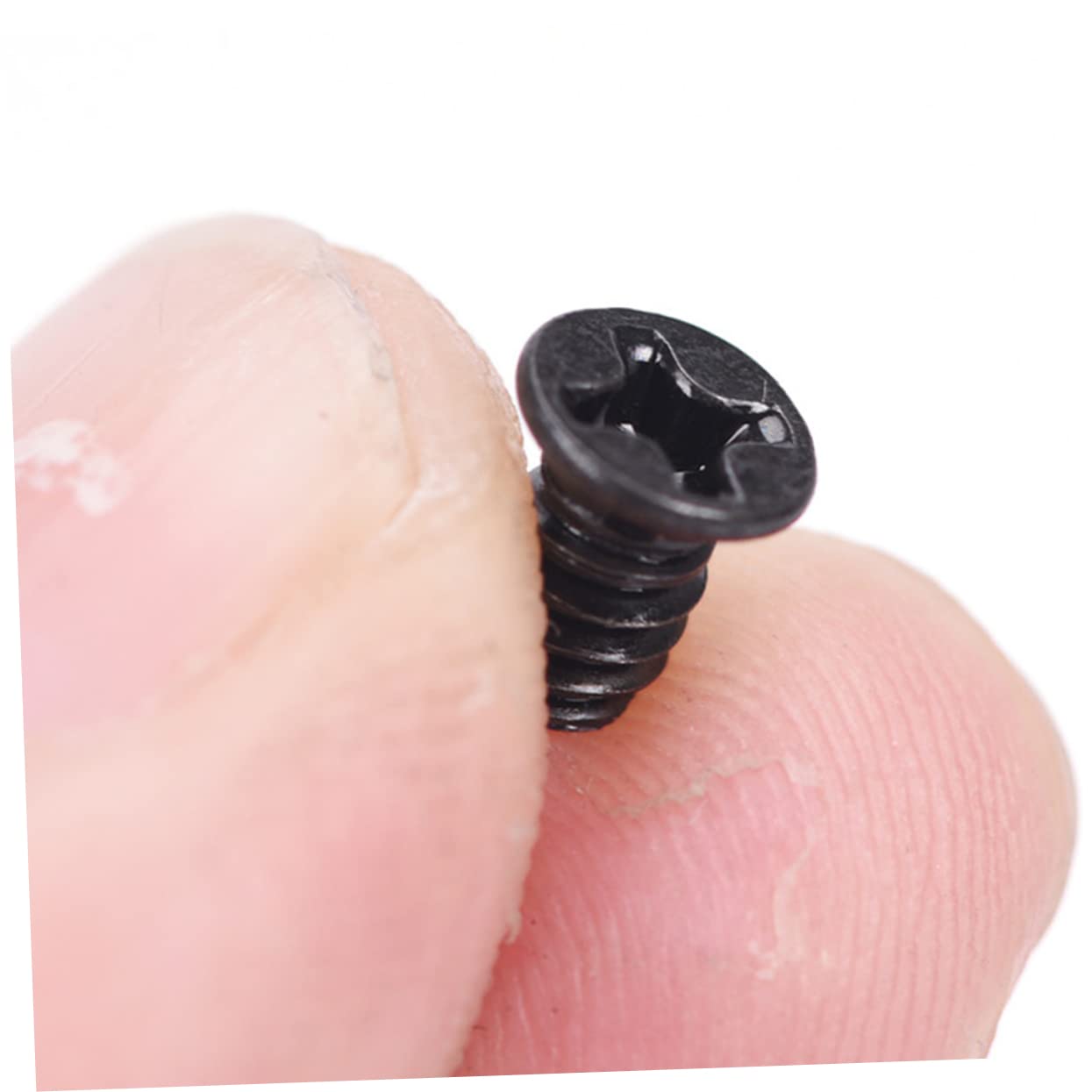 300 PCS Black Nickel Flat Head HDD Screws for 3.5-inch Hard Drives - Computer Case Chassis Accessories & PC Building Supplies (Perfect for DIY Computer Assembly, Hard Drive Installation, and PC Upgrades)