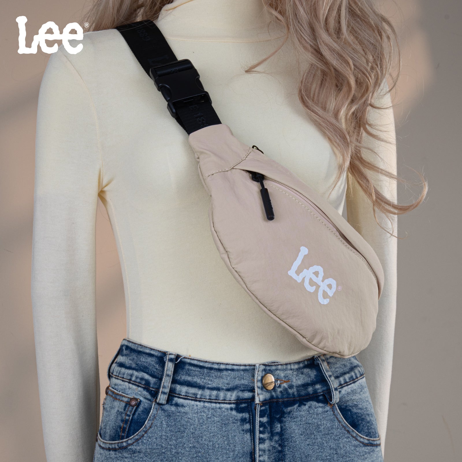 LEE38 238 Lee Fanny Pack Belt Sling Bag - Adjustable Waist Pack for Men & Women - Perfect for Travel, Hiking, Running & Outdoor Activities