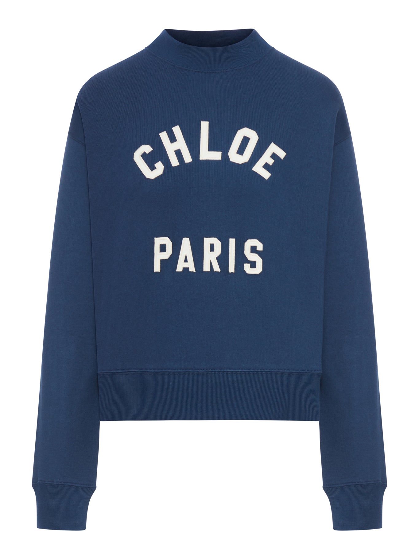 Stylish High Neck Sweater with Logo - Women's Fashion Pullover for Casual Wear & Winter Outfits