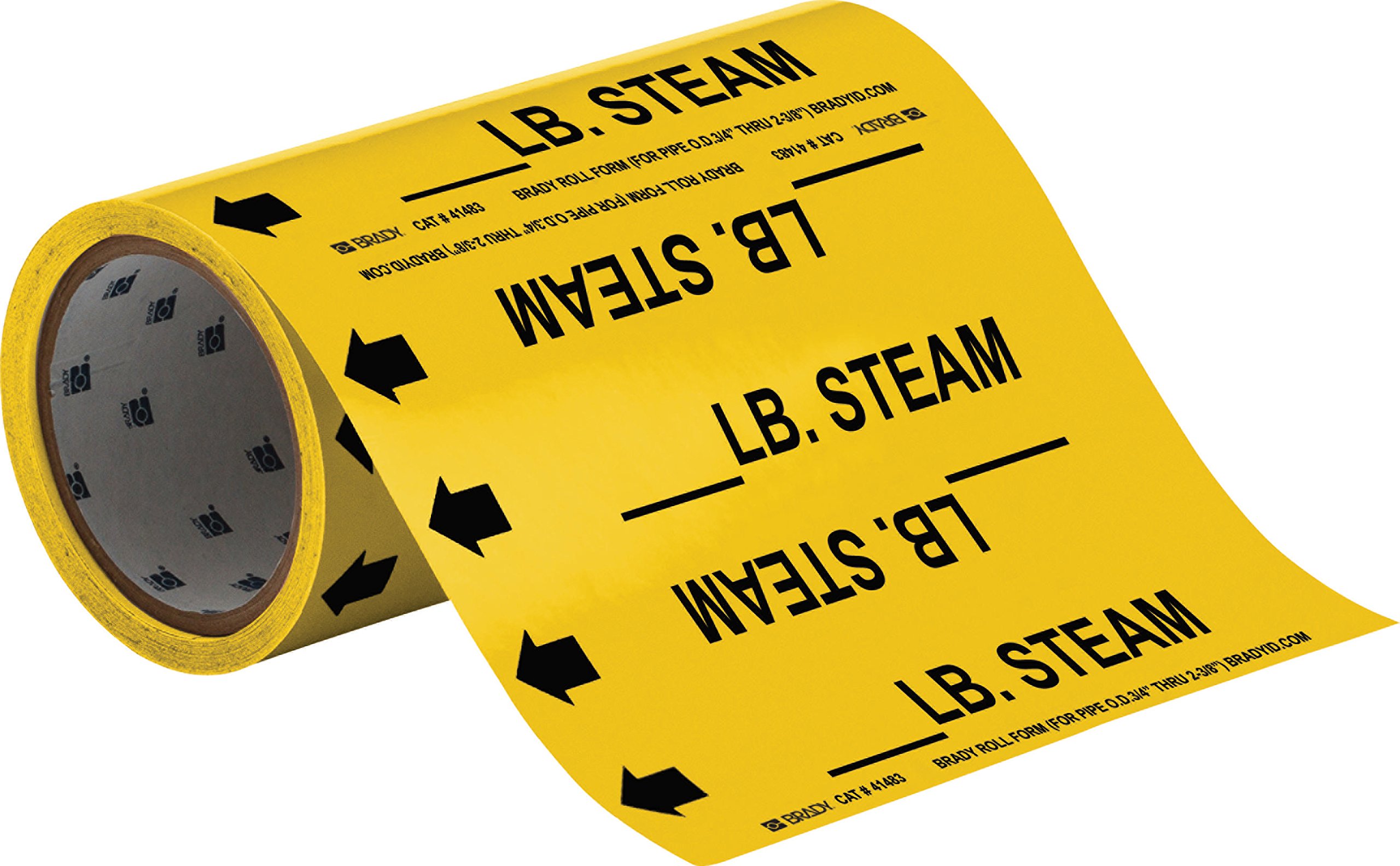 Brady 41483 Roll Form Pipe Markers - 8