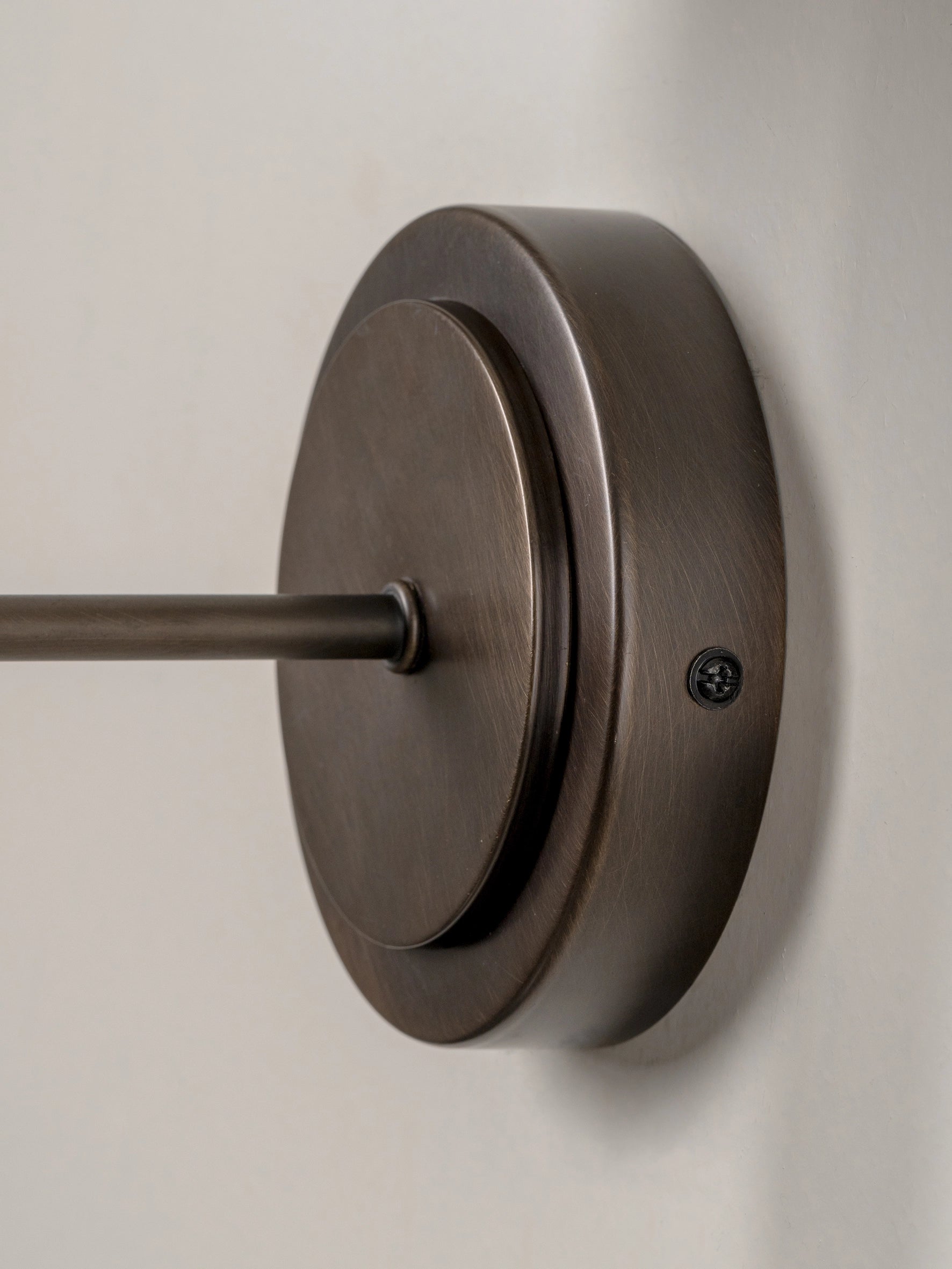 Alabaster and Bronze Wall Light - Single Sconce for Bedroom, Living Room, or Hallway Lighting