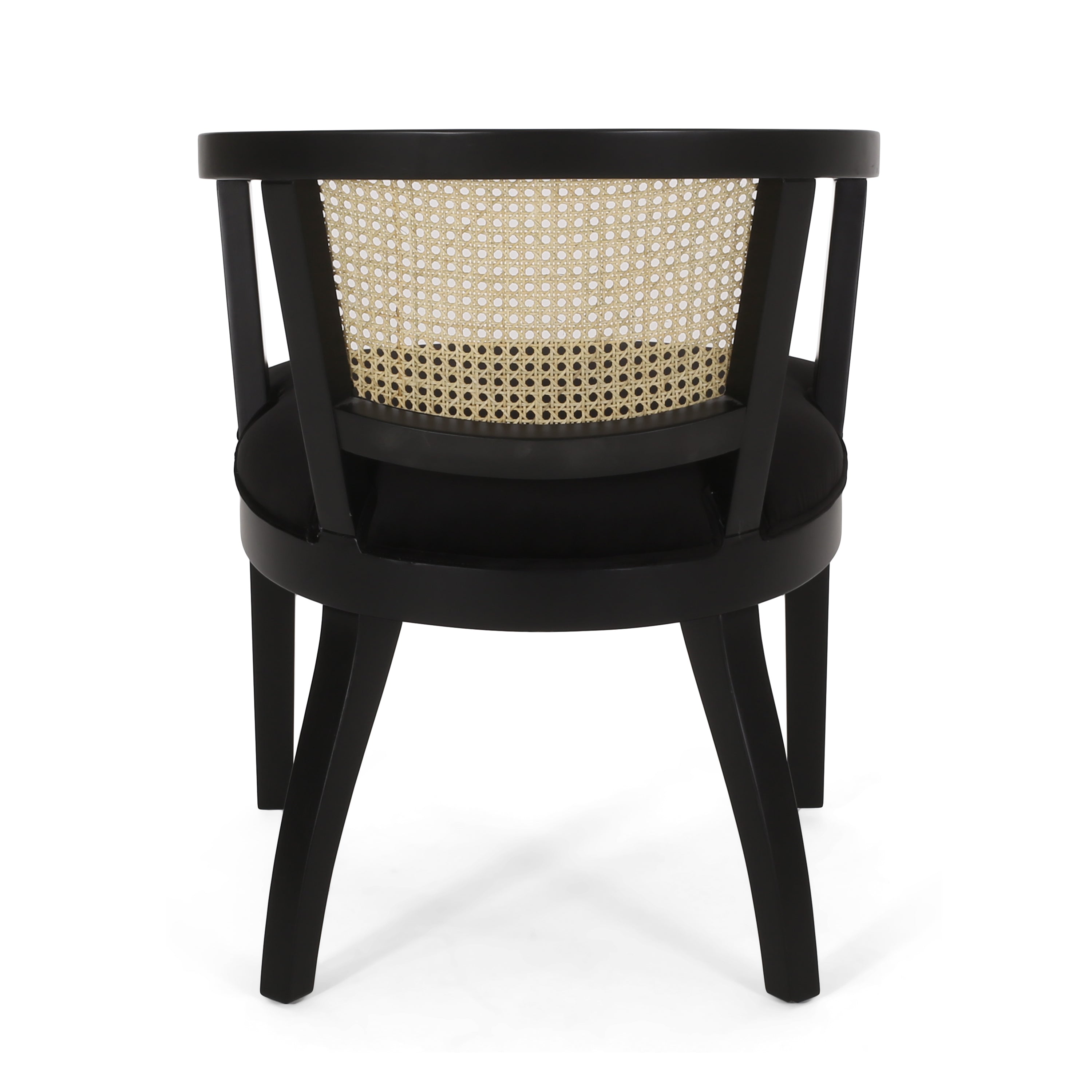 Modern Dining Chairs Set of 2 - Sturdy Wooden Kitchen Chairs with Padded Seat Cushions - Perfect for Dining Room, Kitchen, Breakfast Nook & Small Spaces