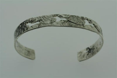 3 Horse Cuff Bracelet in Sterling Silver - Elegant Equestrian Jewelry for Women, Perfect for Western Fashion, Cowgirl Style & Horse Lover Gifts