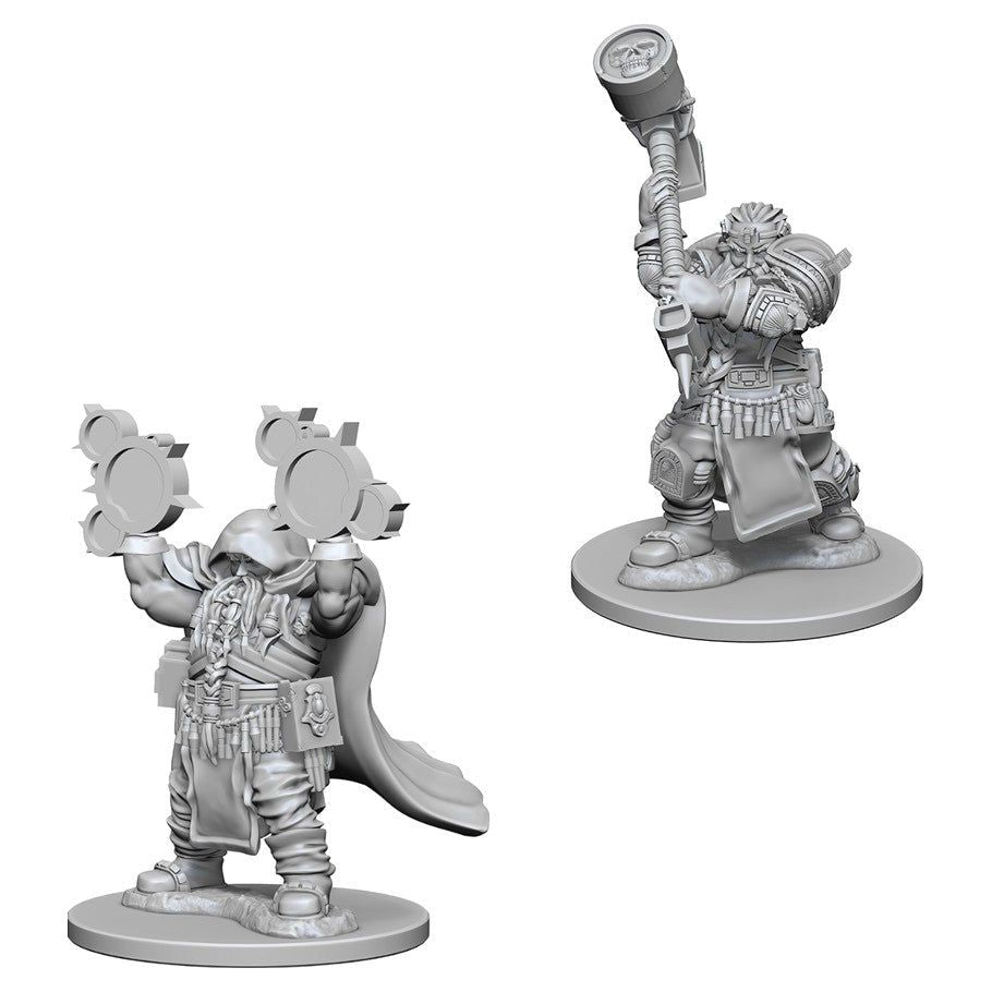 D&D Miniatures - Nolzur's Marvelous Miniatures Dwarf Male Cleric Figurine for Tabletop RPG & Dungeons & Dragons Gameplay
