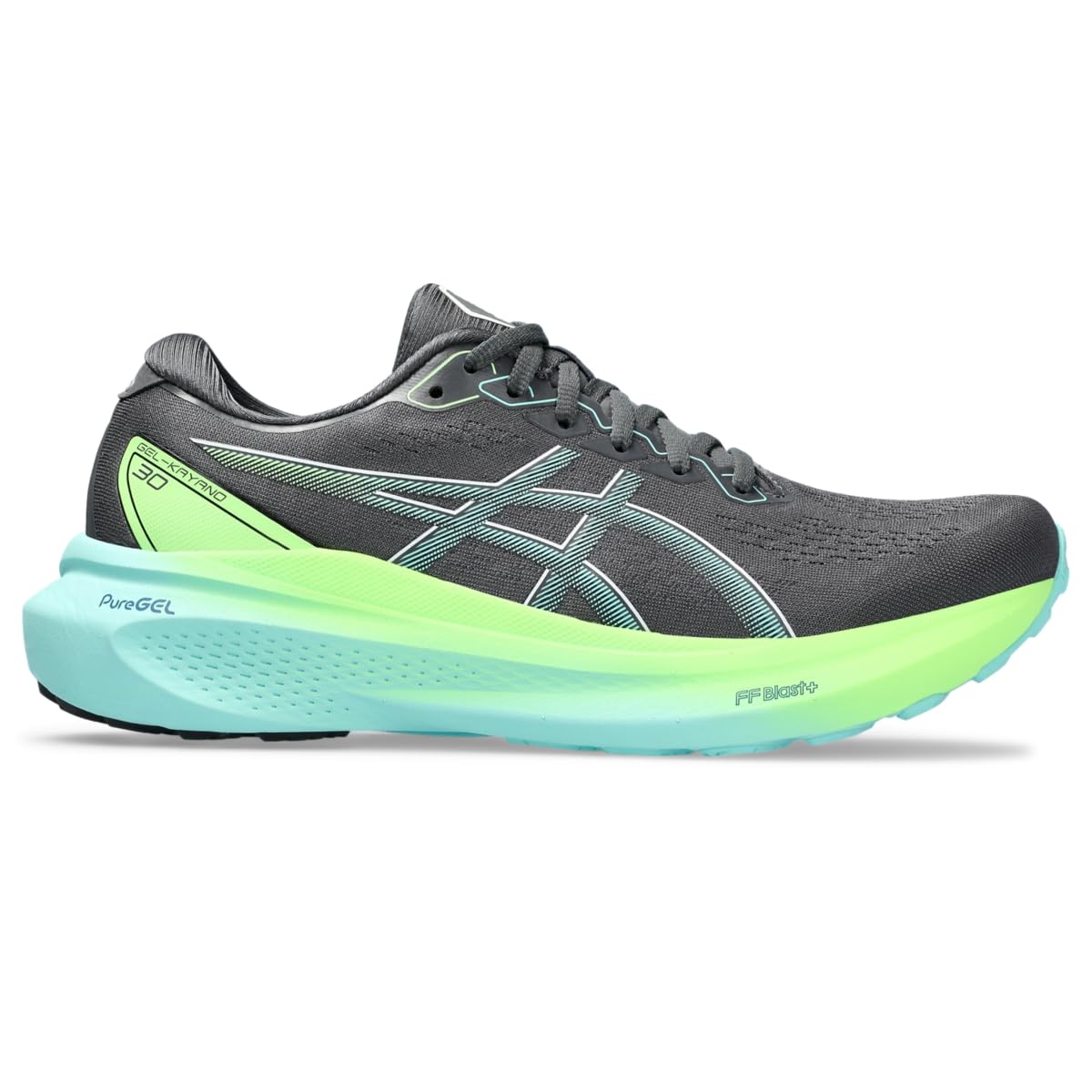 ASICS Men's Gel-Kayano 30 Running Shoes - Lightweight Cushioned Support for Marathon Training & Road Running - Perfect for Long Distance Jogging & Gym Workouts
