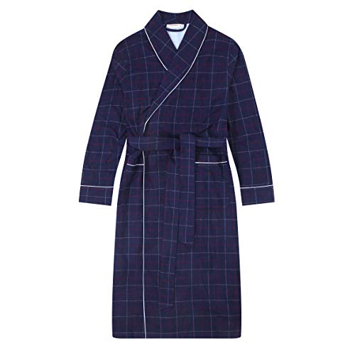 Checks Navy-red