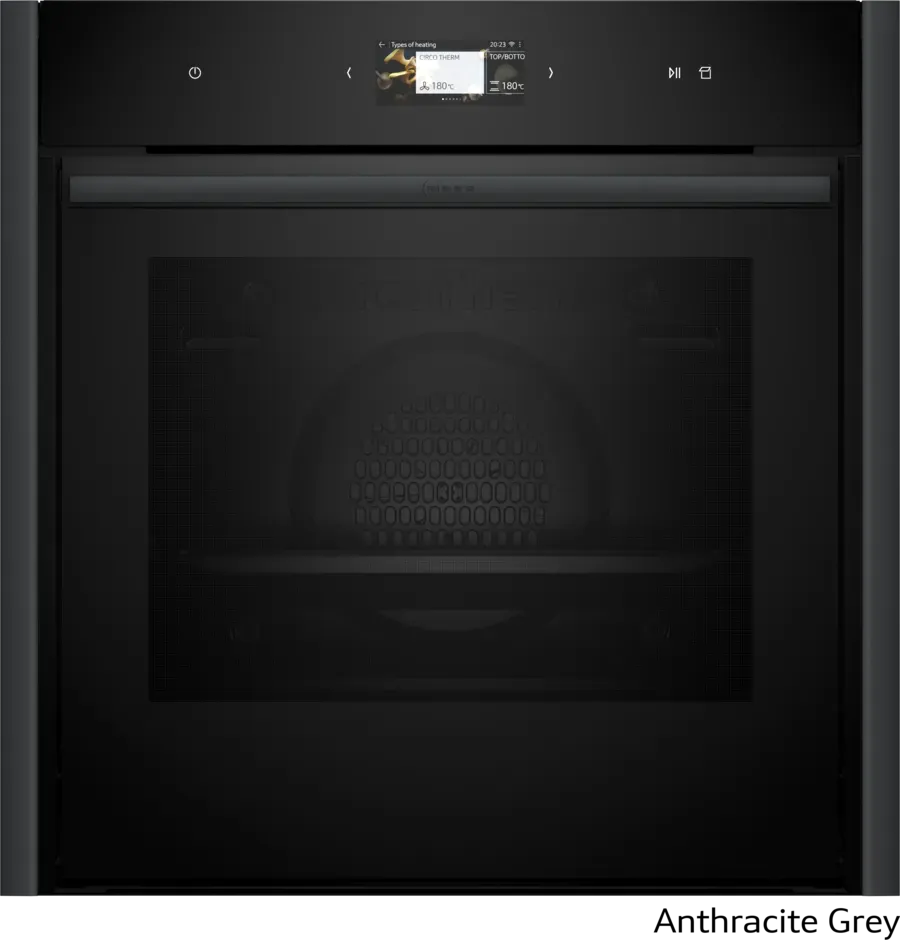 Neff Flex Design 60cm Built-In Steam Oven N90 B69FS5CY0A - Perfect for Modern Kitchens, Baking & Healthy Cooking