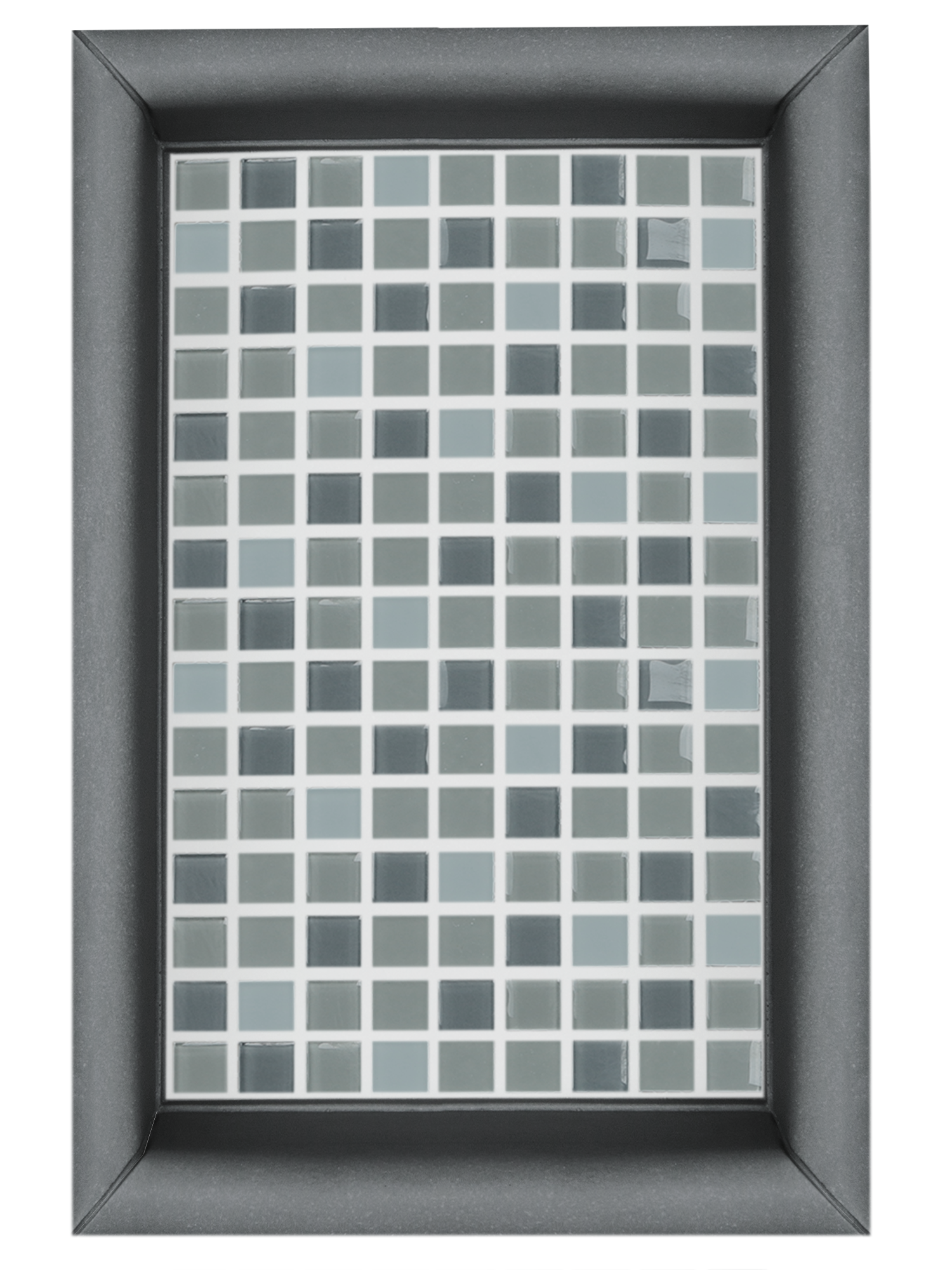 Small Shower Niche Shelf - Waterproof Bathroom Organizer for Shampoo, Soap & Toiletries - Perfect for Apartment, RV & Tiny Home Bathrooms