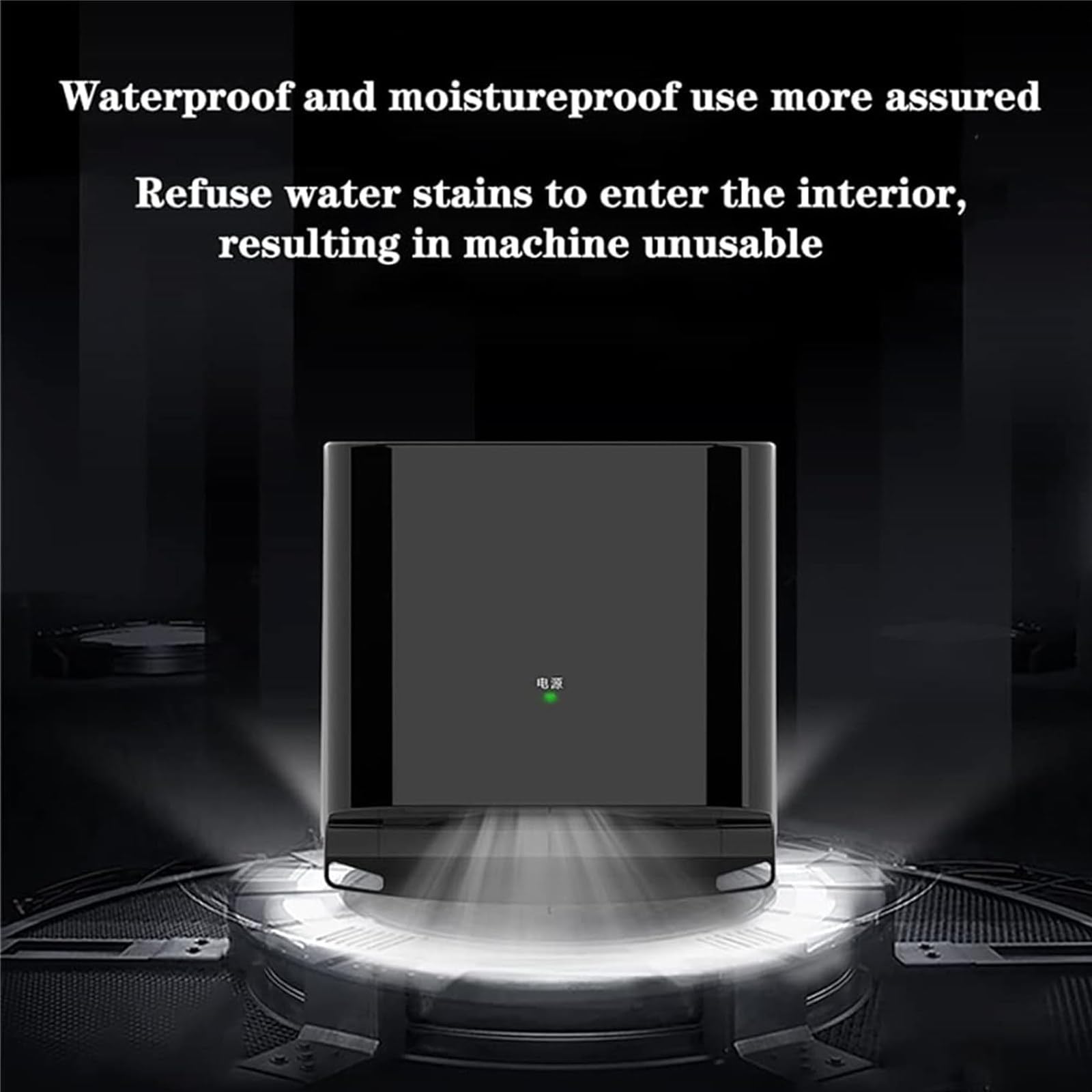 Automatic Commercial Hand Dryer - ABS Wall Mount Air Dryer with Filtration System for Toilets, Washrooms & WC - Gold Finish - Ideal for Hotels, Restaurants, and Public Restrooms