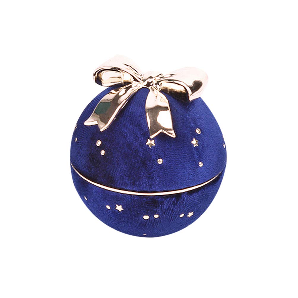 TOPBATHY Ball Shaped Jewelry Box - Elegant Ring Holder & Trinket Organizer for Wedding, Engagement & Home Decor | Perfect for Bridal Showers, Anniversary Gifts & Jewelry Storage