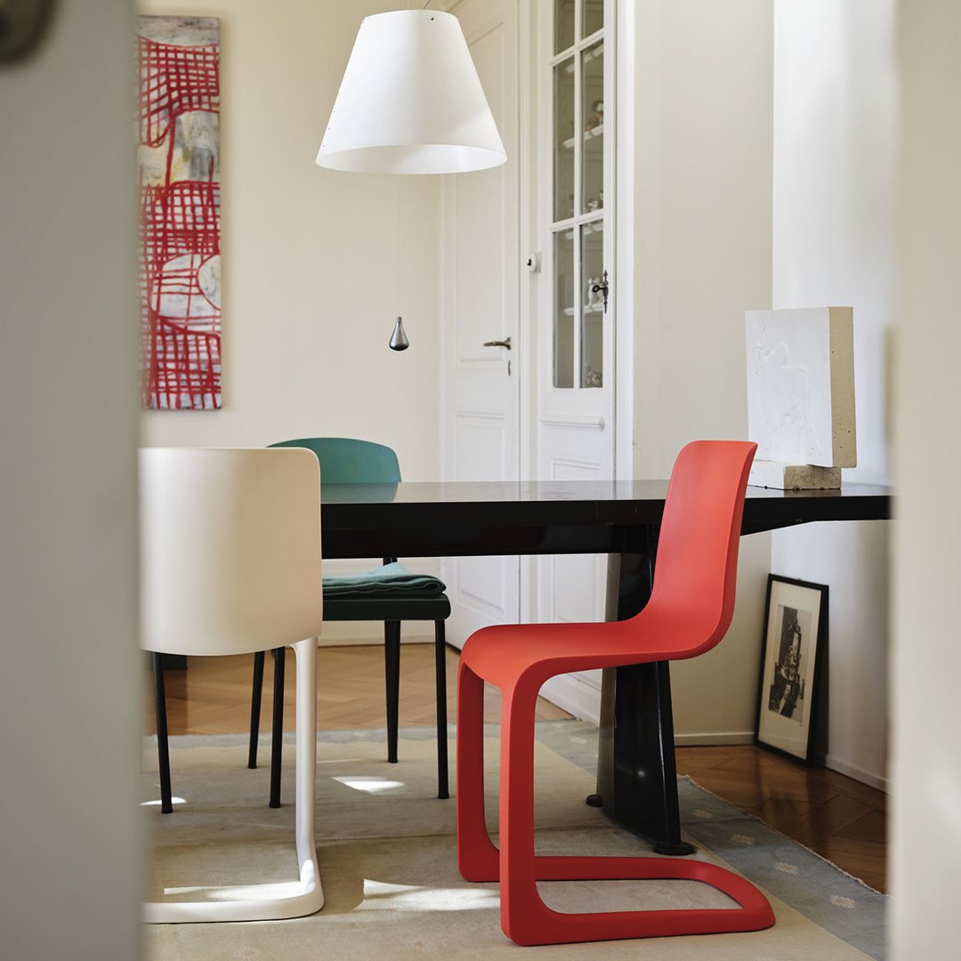 Vitra Jasper Morrison Evo C Chair - Modern Ergonomic Office & Dining Chair for Home & Workspace