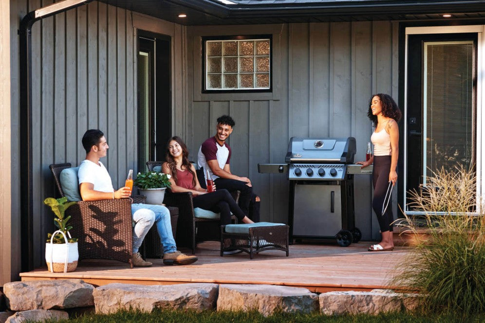 Napoleon Freestyle 425 Propane Gas Grill - F425DPGT Model for Outdoor BBQ, Patio & Backyard Cooking