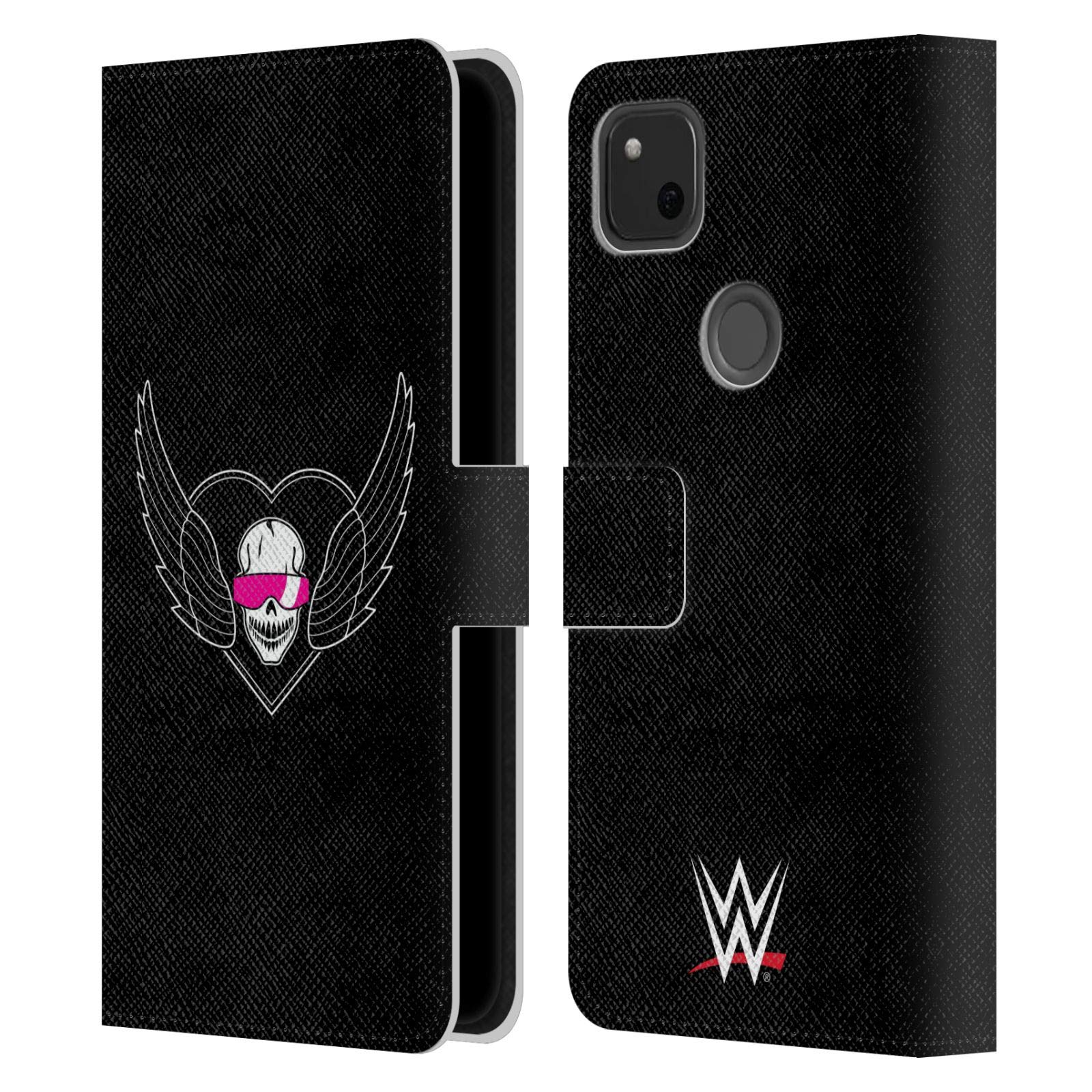 WWE Bret Hart Leather Wallet Case for Google Pixel 4a - Wrestling Fan Gift