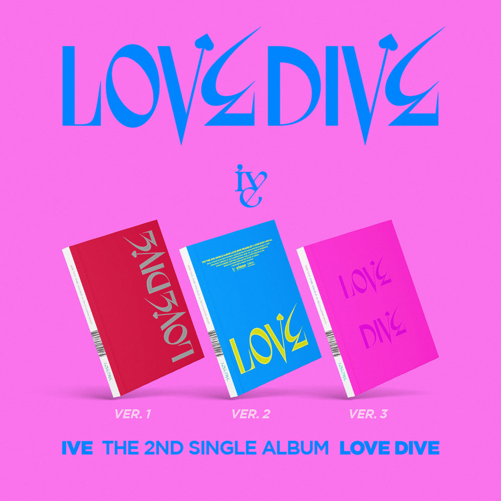 IVE 2ND SINGLE ALBUM 'LOVE DIVE' - K-Pop Music Album for Fans | Perfect for Dance Practice & K-Pop Collections