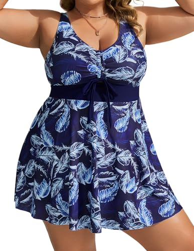 Navy Blue Leaves