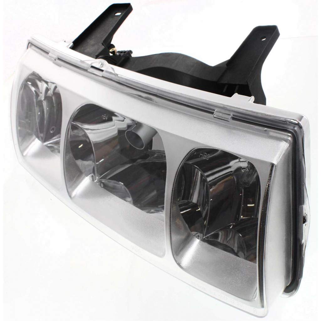 2002-2004 Saturn Vue Headlight Assembly - DOT Certified Replacement for GM2502228 & GM2503228 with Bulbs - Driver & Passenger Side - Perfect for Night Driving & Foggy Conditions