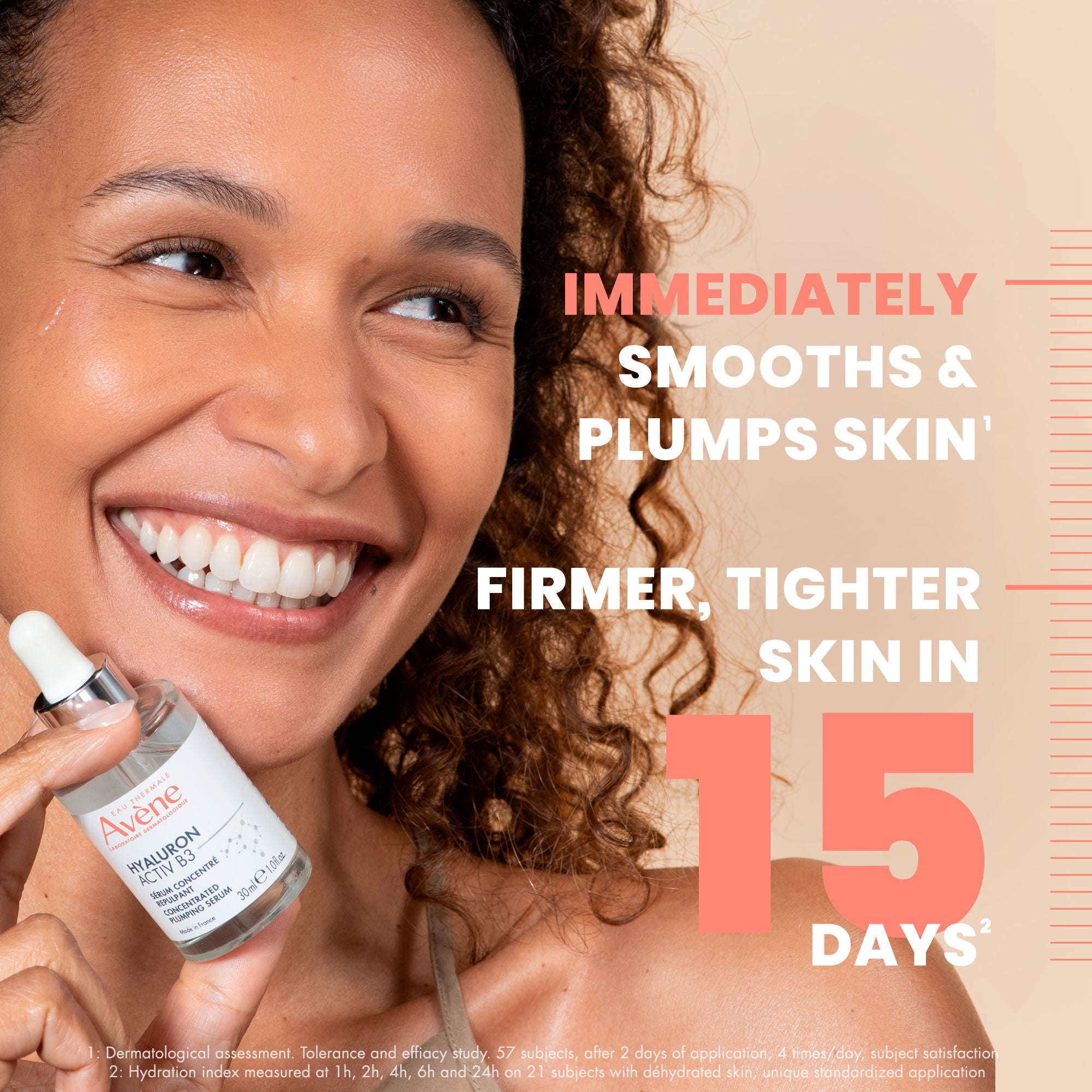 Hyaluronic Acid & Vitamin B3 Plumping Serum for Face - Hydrating Anti-Aging Treatment for Wrinkles & Dry Skin | Day & Night Moisturizer for Glowing Complexion