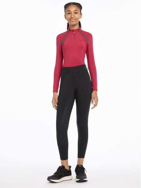 Le Mieux Young Rider Ella Winter Breeches - Equestrian Riding Pants for Women & Girls - Perfect for Cold Weather Riding & Horse Shows