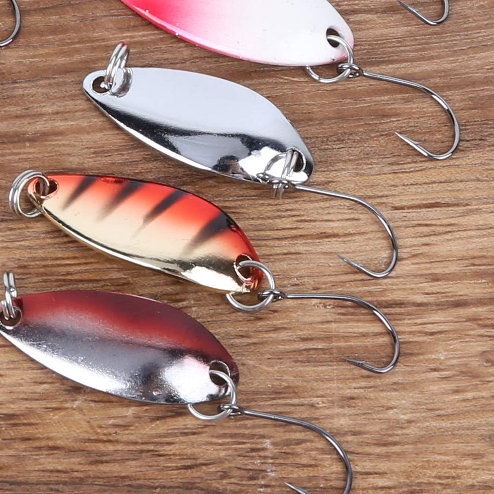 Sequins Fishing Lure - Hard Artificial Bait for Saltwater & Freshwater Fishing | Durable Metal Fishing Accessories for Adults & Kids | Perfect for Bass, Trout & Saltwater Game Fish | Great Gift for Fishing Enthusiasts