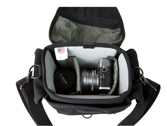 Domke F-8 Olive Drab Canvas Camera Shoulder Bag - Durable 700 80D Waterproof DSLR/SLR Bag for Photographers - Perfect for Travel, Street & Outdoor Photography