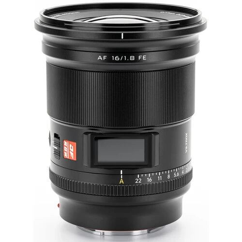 Viltrox AF 16mm f/1.8 FE Lens for Sony E Mount - Ultra Wide Angle Prime Lens with Fast Aperture, Ideal for Landscape, Astro & Low Light Photography