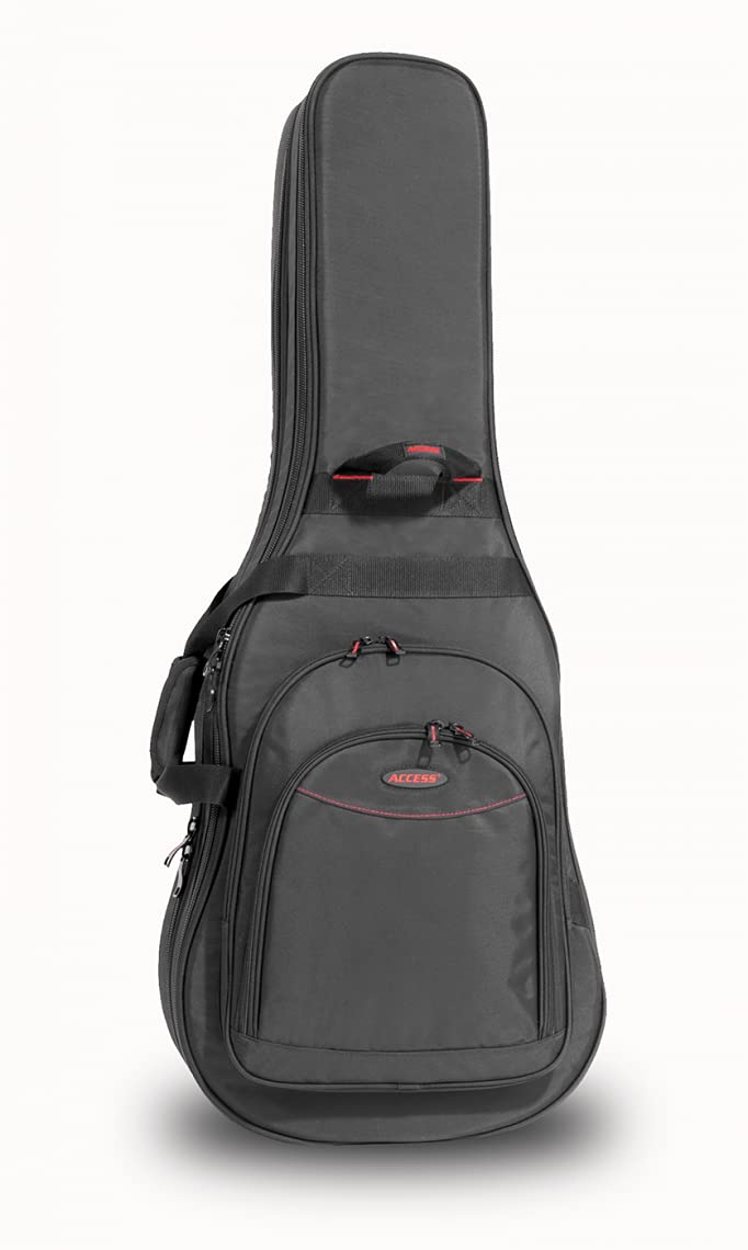 Dual Electric Guitar Gig Bag - Waterproof Padded Carrying Case for 2 Guitars - Perfect for Travel, Gigging & Storage - Durable & Lightweight Design for Musicians
