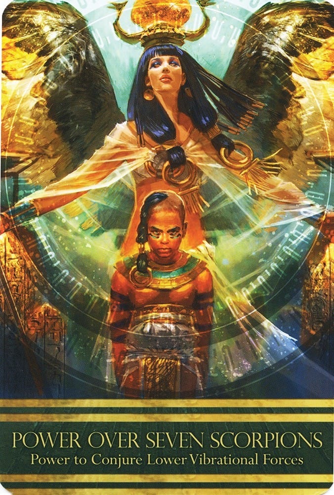 Isis Oracle Cards - Ancient Egyptian Divination Deck for Spiritual Guidance, Meditation & Tarot Reading | Perfect for Psychic Readings, Personal Growth & Sacred Rituals