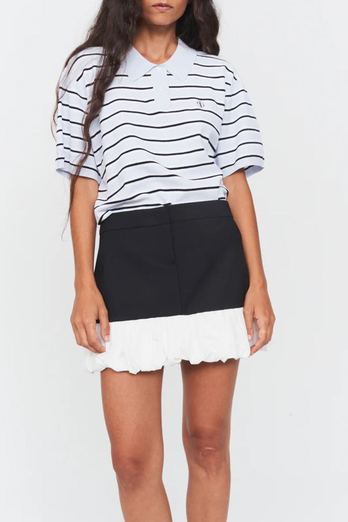 Noah Mini Skirt for Women - Stretchy High Waist Denim Short Skirt in Black | Casual Outfits, Date Night, Summer Fashion