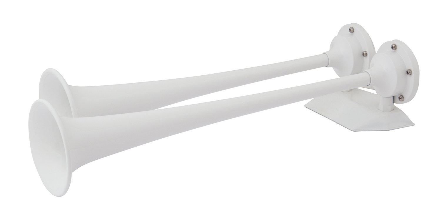 Marinco Trumpet Air Horns for Boats & Trucks - Loud 12V Marine & Vehicle Safety Warning Device