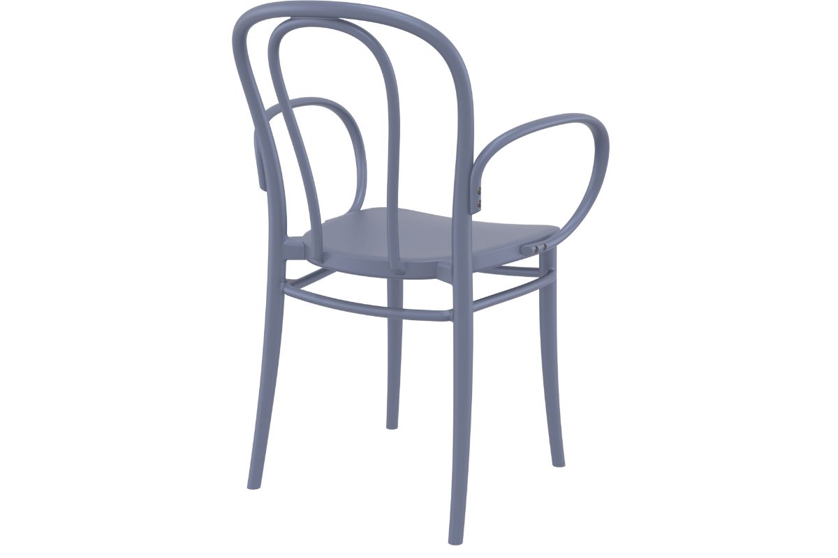 Victor XL Stacking Chair - Heavy Duty Commercial Grade for Restaurants, Cafes & Events | Durable & Space-Saving Seating Solution
