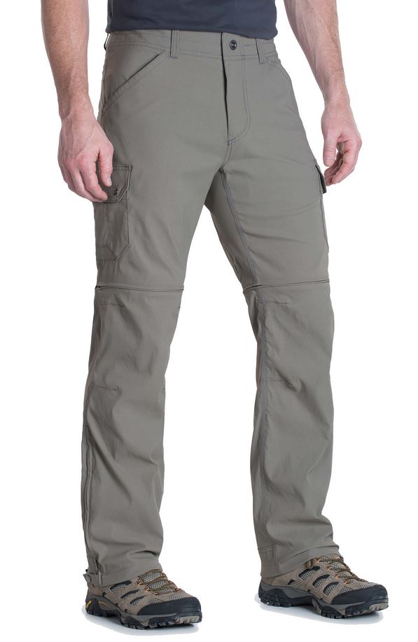 Kuhl Renegade Cargo Convertible Pants for Men - Durable Outdoor Hiking & Travel Pants - Quick-Dry, Lightweight & Versatile for Camping, Climbing & Adventure Activities