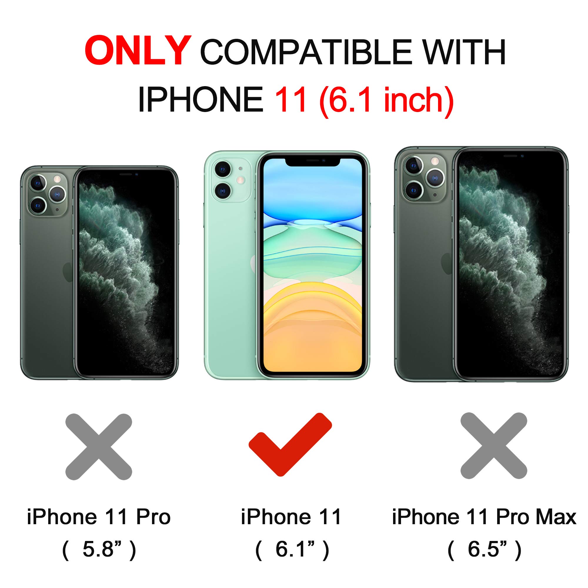 OTOFLY Ultra Slim Liquid Silicone Case for iPhone 11 - Shockproof & Anti-Scratch Protective Cover with Full Body Protection (Light Blue) | Perfect for Everyday Use, Travel & Outdoor Activities