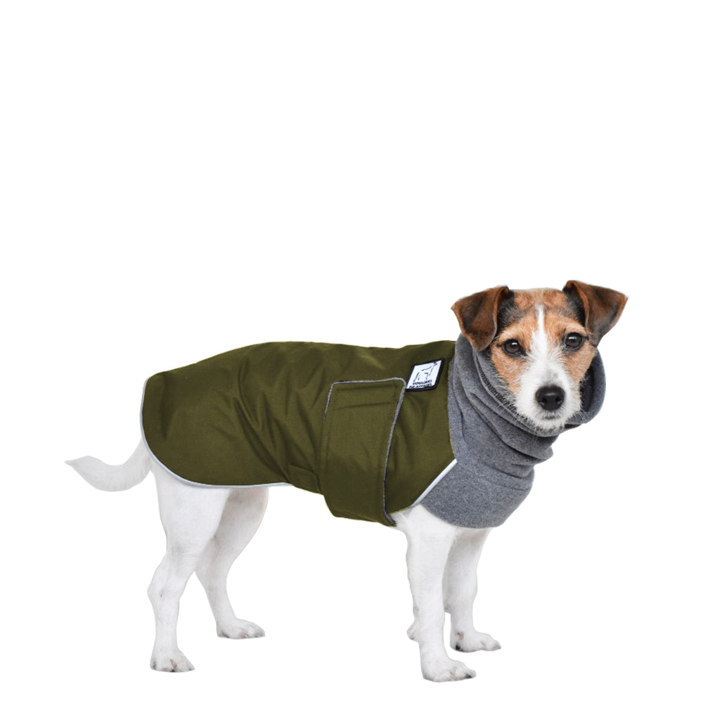 ReCoat Jack Russell Terrier Winter Coat - Waterproof Dog Jacket for Small Dogs, Warm Fleece Lined Pet Apparel for Cold Weather - Perfect for Winter Walks, Outdoor Adventures & Daily Use