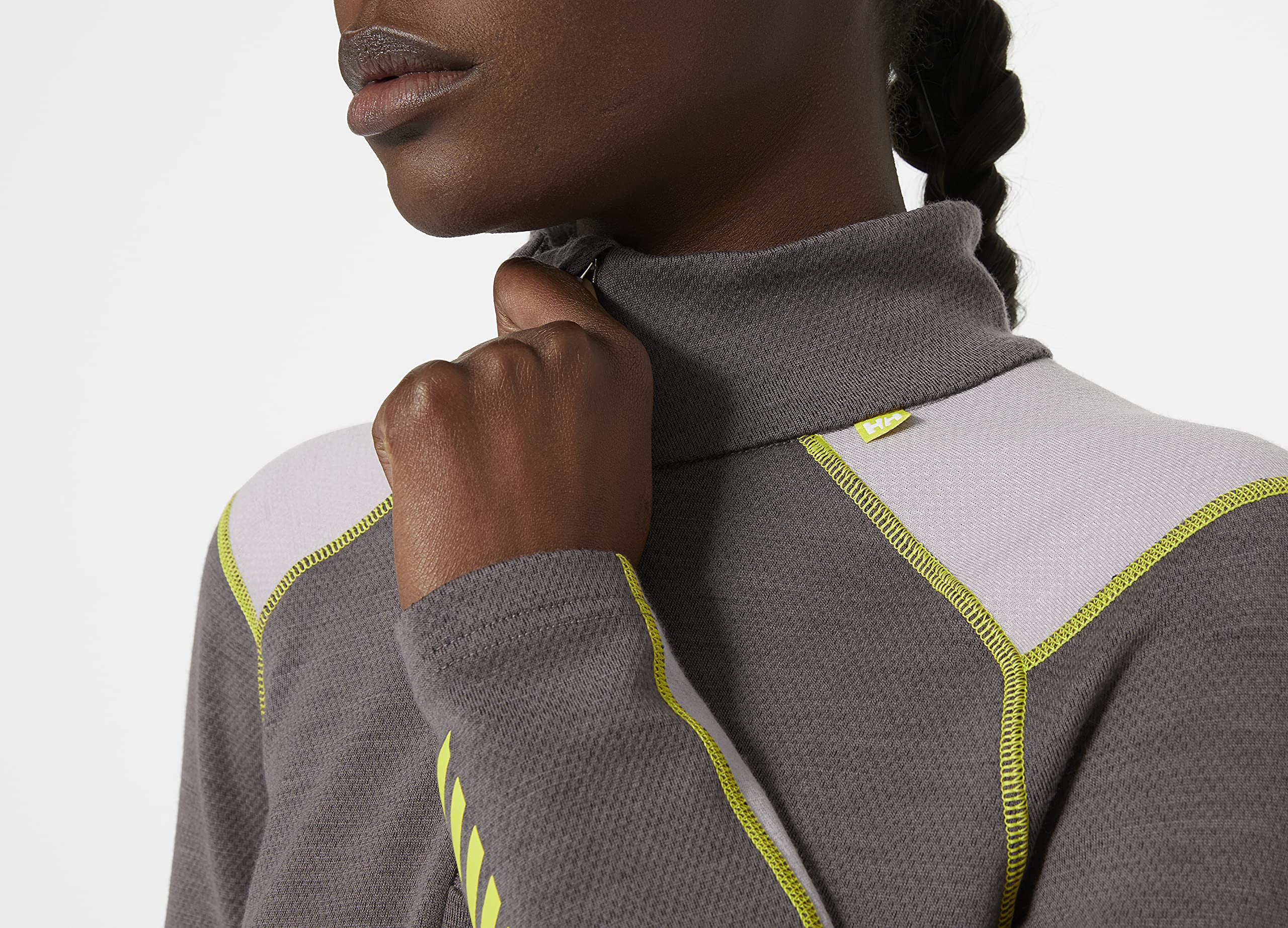 Helly Hansen Women's LIFA Merino Midweight Half-Zip Base Layer - Thermal Underwear for Cold Weather - Perfect for Skiing, Hiking & Winter Outdoor Activities