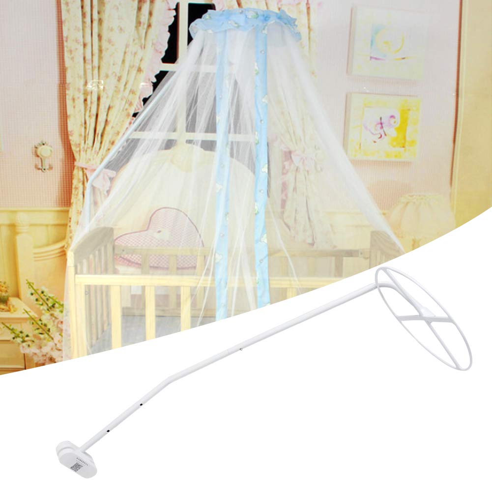 Adjustable Mosquito Net Holder Stand Set - Clip-On Crib Canopy Rack for Baby Bed, Travel & Outdoor Camping - Mosquito Net Accessories