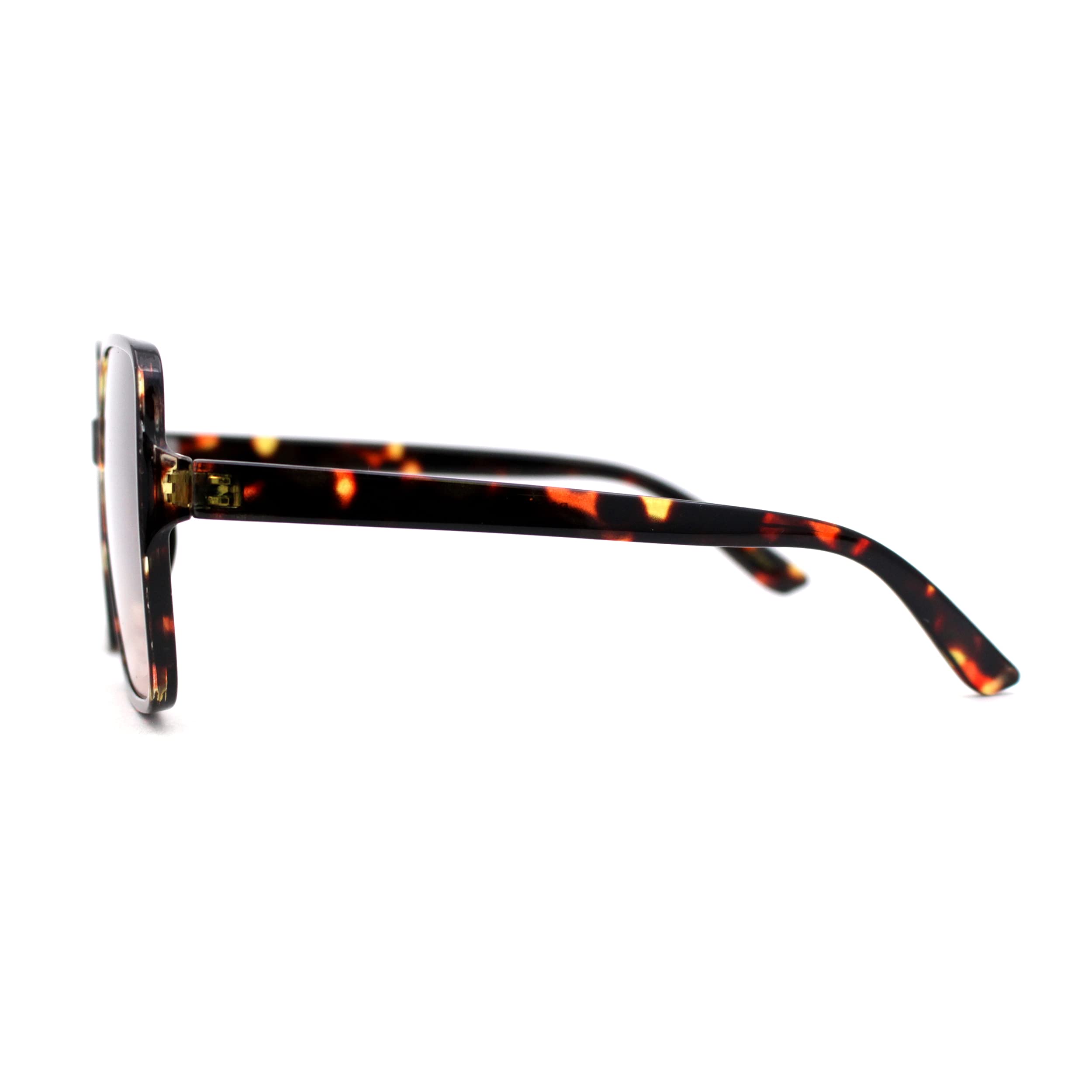 Minimalist Rectangular Butterfly Sunglasses for Women - Lightweight Plastic Frame UV Protection - Perfect for Beach, Driving & Outdoor Activities