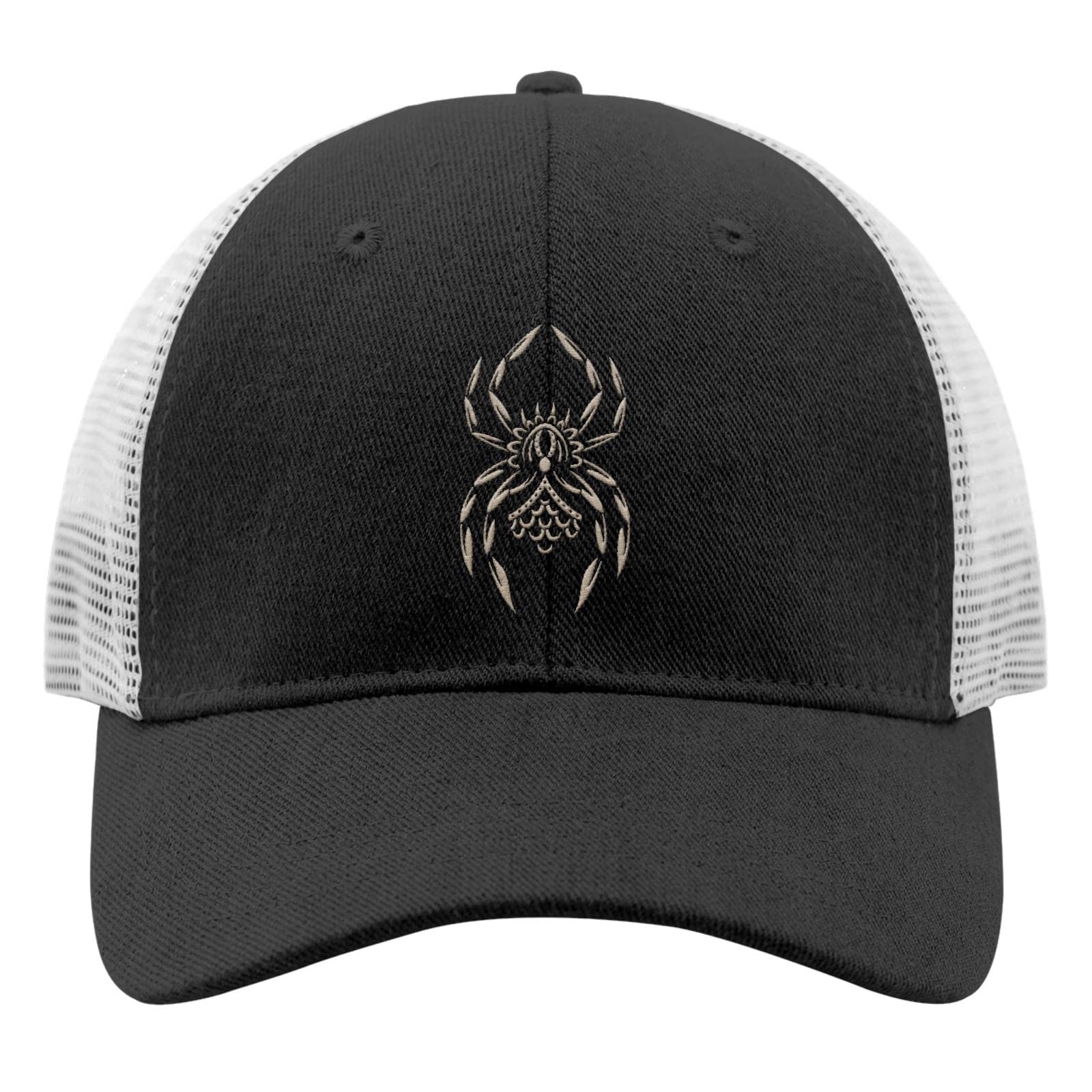 Vintage Spider Logo Baseball Caps for Men - Cotton Embroidery Adjustable Snapback Hats - Perfect for Casual Wear, Sports & Outdoor Activities