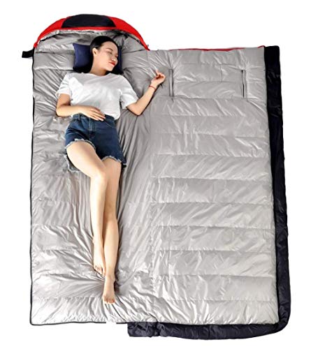 Ultra-Warm Goose Down Sleeping Bag for Camping, Hiking & Backpacking - Lightweight & Compact for Outdoor Adventures - Perfect for Cold Weather Camping, Backcountry Trips & Wilderness Expeditions