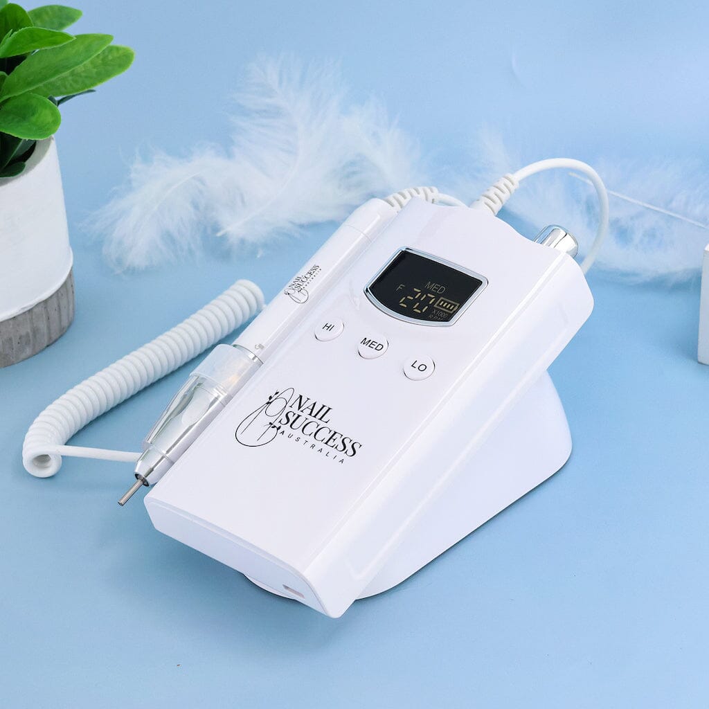 Professional Ultra Smart E-File Electric Nail Drill - Cordless Rechargeable Manicure Pedicure Kit for Salon & Home Use, Perfect for Nail Art, Acrylics & Gel Extensions