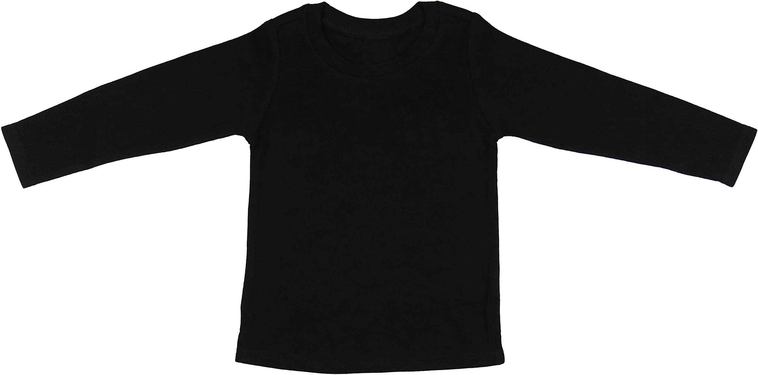 ToBeInStyle Boys & Girls Crew Neck Long Sleeve Cotton T-Shirt - Soft Infant Tee for Playdates & Family Outings