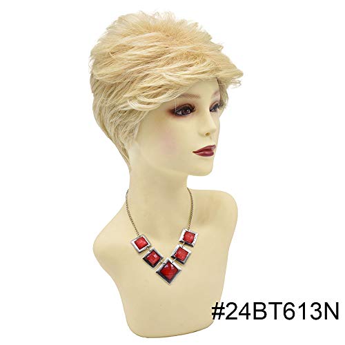 24BT613N# Pale Golden Blonde To Light Bleach Blonde