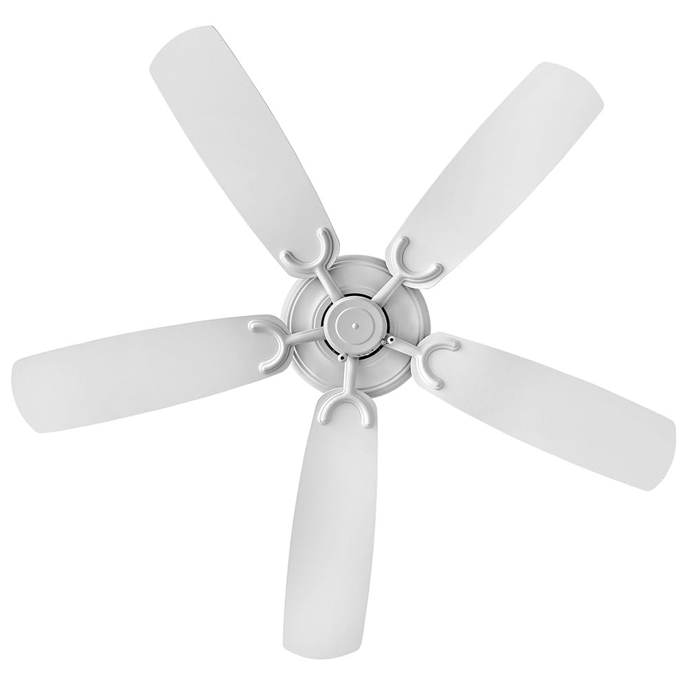 Hinkley Grove 56 Inch Ceiling Fan with Light - Chalk White Finish - Modern Indoor/Outdoor Cooling for Living Room, Bedroom, or Patio