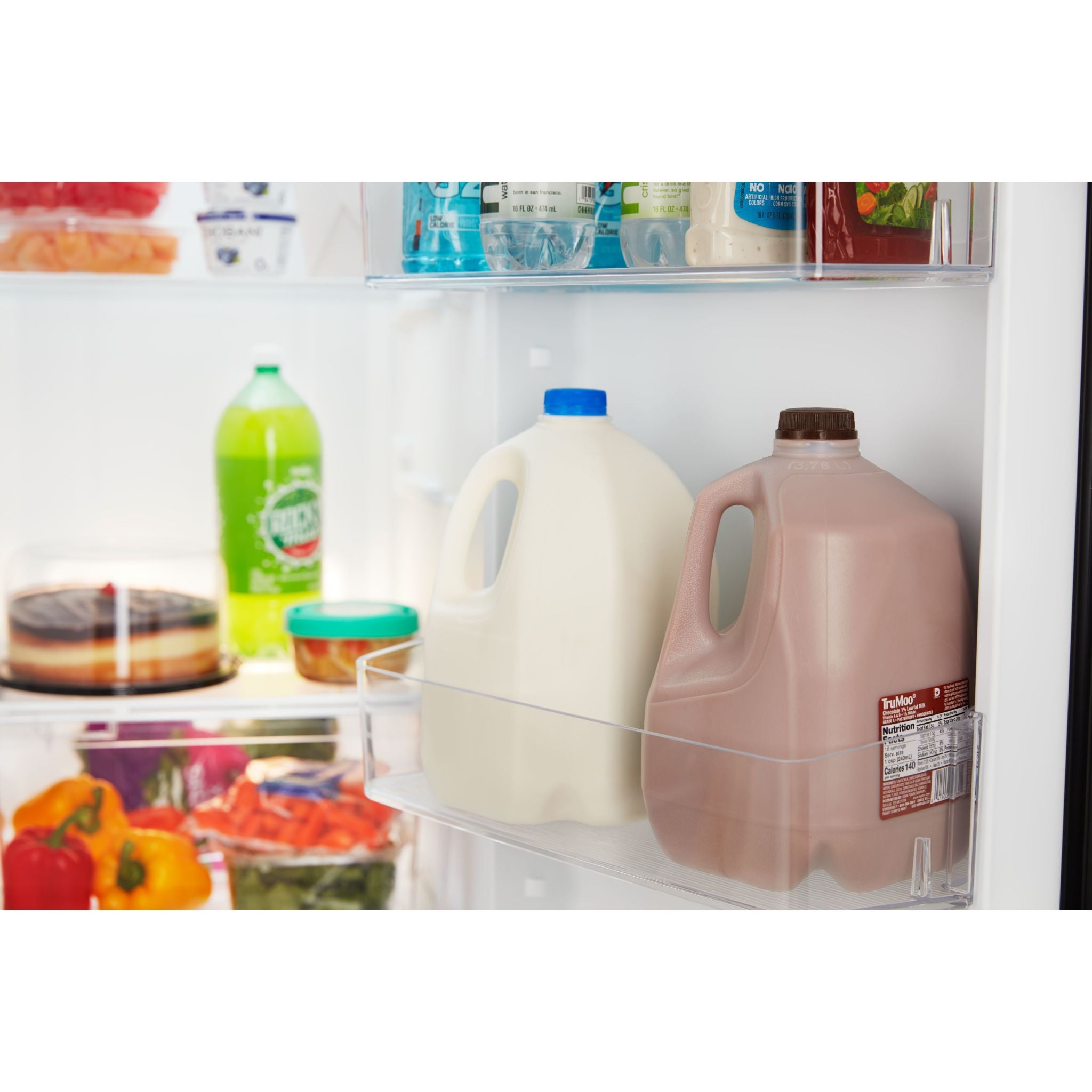 Amana Side by Side Refrigerator (ASI2175GRS) - 25.5 Cu. Ft. Stainless Steel French Door Fridge with Ice Maker & Water Dispenser - Perfect for Large Families & Open Kitchen Designs