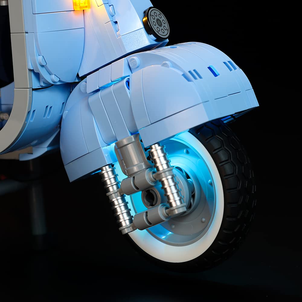 Kyglaring LED Light Kit for Lego Creator Expert Vespa 125 10298 Model - Classic Version (No Lego Set Included) - Perfect for Display, Night Lighting & Enhancing Your Lego Collection