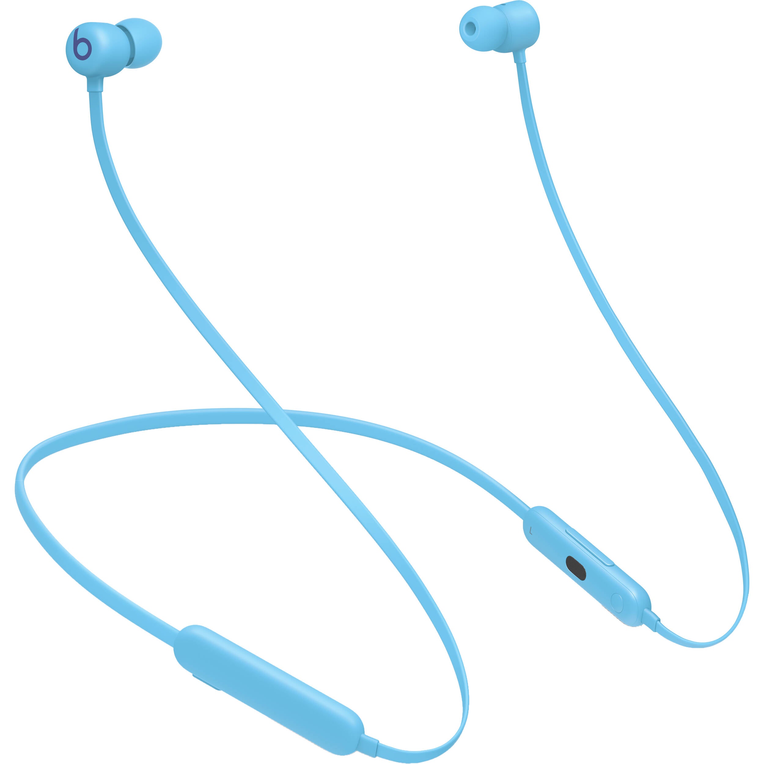 Beats Flex Wireless Earbuds - All-Day Bluetooth Earphones with Built-in Mic, Magnetic Earbuds for iPhone & Android (Beats Blue) - Perfect for Workouts, Commuting & Travel