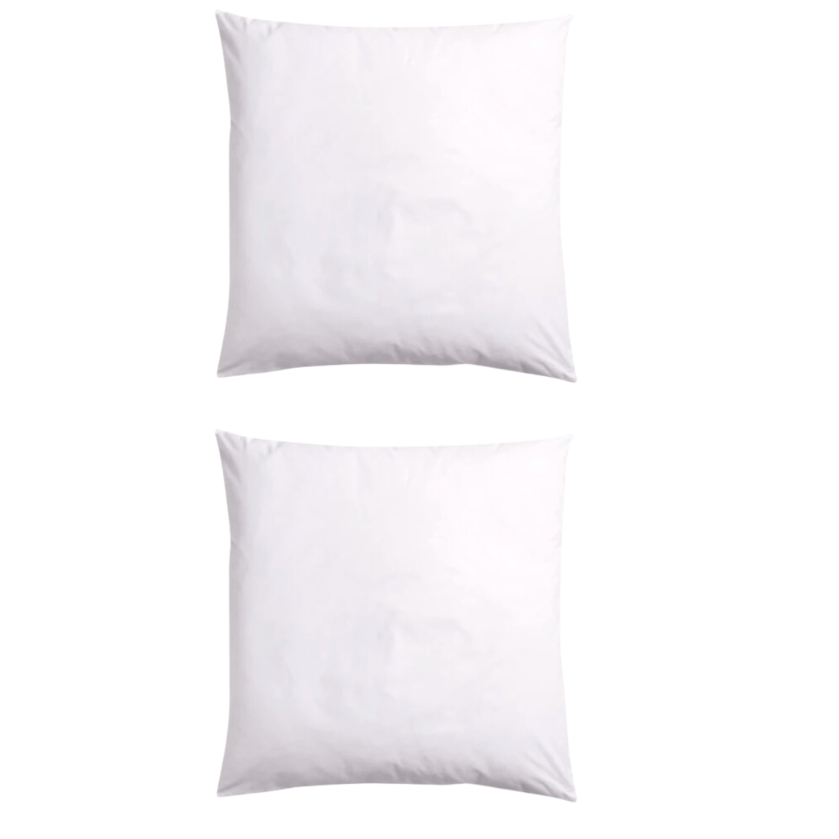Premium 2-Pack Feather Cushion Inserts - Soft & Fluffy Pillow Filling for Sofas, Beds, and Home Decor - Perfect for Living Room, Bedroom, and Cozy Reading Nooks