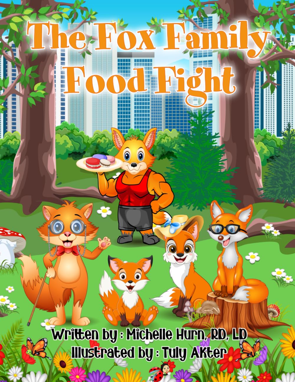 The Fox Family Food Fight - Fun Family Board Game for Kids & Adults - Perfect for Game Nights, Parties & Family Gatherings