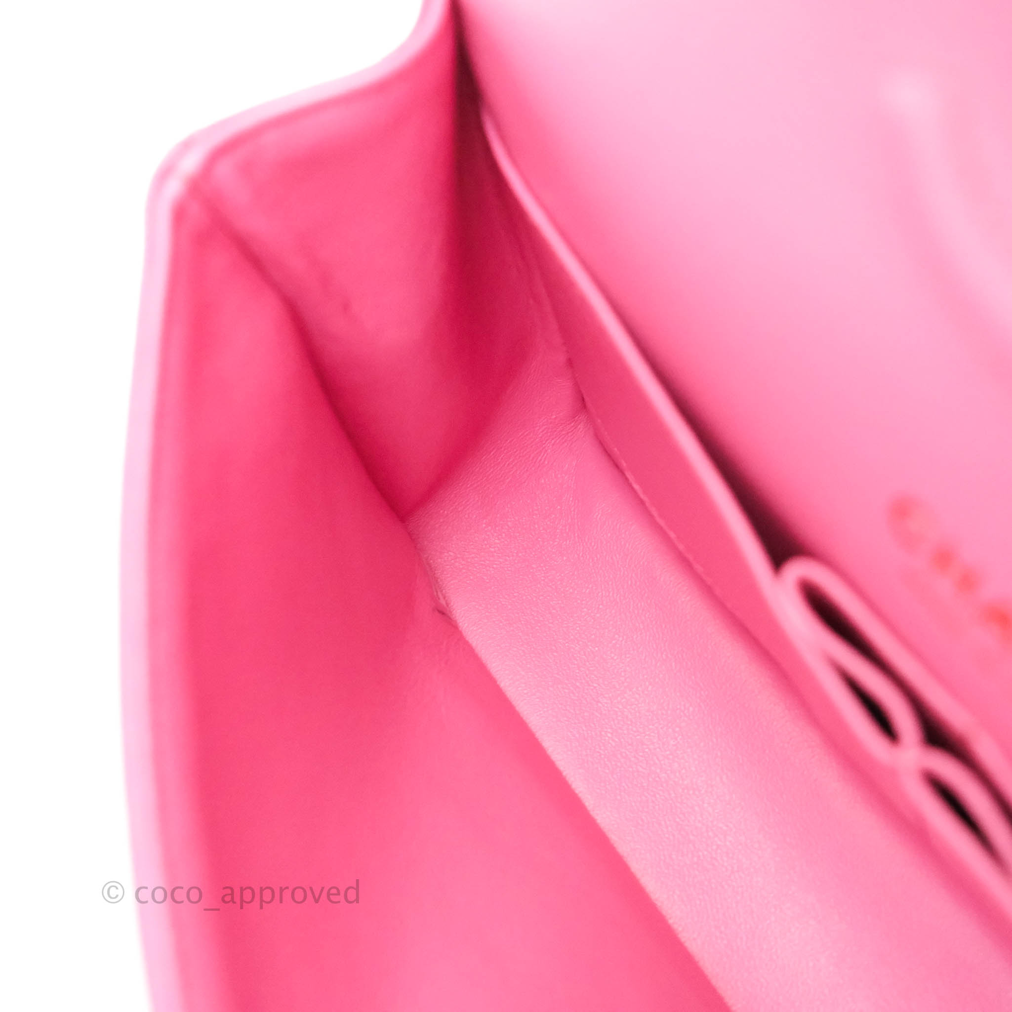 Chanel Classic Medium Double Flap Bag in Pink Caviar Leather with Gold Hardware - Perfect for Date Night & Special Occasions